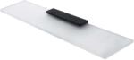 Nimco Maya - Polc, 60 cm, matt matt üveg/fekete matt MAC 29091B-60-90 (MAC 29091B-60-90)