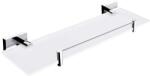 Nimco Keira - Polc játszószőnyeggel, 40 cm, matt üveg/króm KE 22091BX-40-26 (KE 22091BX-40-26)