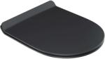 RAVAK Vita - WC-ülőke, Slim, SoftClose, fekete X01862 (X01862)