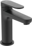Ideal Standard Cerafine Nuovo - ClickClack mosdókagyló-keverő kifolyóval, BlueStart, selyemfekete színben BD965XG (BD965XG)