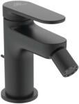 Ideal Standard Cerafine Nuovo - Bidékeverő kifolyóval, fekete selyemfényű BD775XG (BD775XG)