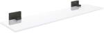 GROHE QuickFix Start Cube - Polc, hossza 53 cm, üveg/matt fekete 411092430 (411092430)