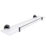 Nimco Unix - Polc, 60 cm, matt üveg/matta fekete UNC 13091BX-60-90 (UNC 13091BX-60-90)