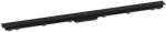 Hansgrohe RainDrain Match Plus - Zuhanyzó vályú 120 cm, ráccsal, matt fekete 56218670 (56218670)