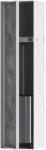 Hansgrohe XtraStoris Rock - Aljzat WC-keféhez, polccal, matt fehér 56060700 (56060700)