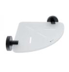 Nimco Unix - Sarokpolc, plexi/matte fekete UNC X208-90 (UNC X208-90)