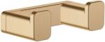 Hansgrohe AddStoris - Dupla horog, csiszolt bronz 41755140 (41755140)