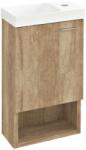 SAPHO Latus - Mosdószekrény 30x53x17 cm, 1 ajtó L/P, tölgyfa alabama LT711-2222 (LT711-2222)