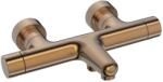 Hansa Baterie cada Hansa Prisma, aparenta, termostat, mat, bronz, 5810230181 (5810230181)