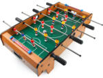 Flippy Masa de Fotbal cu Teren si 18 Jucatori Flippy, 6 Manere, cu Tablou pentru Scor, din Metal, Lemn si ABS, 69 x 36.5 x 23 cm, cu Picioruse, pentru copii adulti (teo-125764)