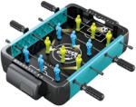 Flippy Masa de Fotbal cu Teren si 12 Jucatori Flippy, 4 Manere, 2 Mingi, cu Tablou Scor, din ABS, 36.5x22.5x6.6 cm, Design Multicolor, pentru Copii Adulti (teo-129762)