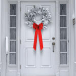 Family Collection Masni dekoráció - bársony, piros - 26 x 77 cm (KM-007)