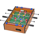 Flippy Mini Masa de Fotbal cu Teren si 12 Jucatori Flippy, 4 Manere, cu Tablou pentru Scor, din Metal, Lemn si ABS, 34.5 x 23 x 7 cm, pentru copii adulti (teo-125761)