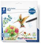 STAEDTLER Tűfilc készlet, 0, 3 mm, STAEDTLER "Triplus 334 Design Journey", 40 különböző szín (TS334C40C) - jatekotthon