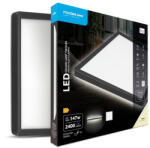 Modee Mennyezeti LED TS018-BS Négyzet 18W 4000K 293x293x28mm (2400 lumen) ERP (ML-TS018-4000KBS)