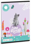 Ars Una Cute Animals-kitten A/5 1. oszt. füzet 14-32 (53583680) - kvikki