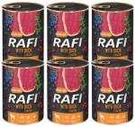 RAFI Duck, Blueberries and Cranberries 6x800 g