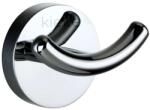 kielle Agatatoare Kielle Oudee 40602000, 2 cuie, montare pe perete, fixare ascunsa, alama, crom (40602000) (40602000)