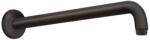 Hansgrohe Brat pentru dus, Hansgrohe 27413670, alama sanitara, negru mat, 38.9 (27413670) | Hansgrohe Brat dus fix Hansgrohe 27413670, 1/2'', montare pe perete, 389 mm, mat, negru (27413670) (27413670)