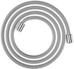 Hansgrohe Furtun de dus Hansgrohe, universal, 2 m, anti-rasucire, textil impletit, crom, 28230000 (28230000) | Hansgrohe Designflex furtun de duș 200 cm crom 28230000 (28230000) (28230000)