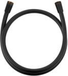 Kludi Furtun Kludi Suparaflex 6107239-00, universal, 1/2'' x 1/2'', 1.6 m, ornamente, anti-rasucire, mat, negru (6107239-00) | Kludi Furtun de dus, Kludi, Suparaflex, negru mat (6107239-00) | Kludi Furtun d