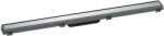 Hansgrohe Ornament rigola Hansgrohe RainDrain Match, incastrata, 900 mm, necesita sifon, lucios, crom, 56040000 (56040000) | Hansgrohe Raindrain element exterior rigolă 90 cm crom 56040000 (56040000) (56040000)