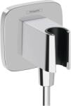 Hansgrohe Cot racord, Hansgrohe, FixFit Q, cu suport pentru para de dus, crom (26887000) (26887000)