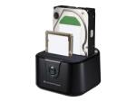 Conceptronic DONN12B dokkoló állomás tárolóegységhez USB 3.2 Gen 1 (3.1 Gen 1) Type-B Fekete (DONN12B)