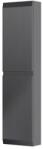 Oristo Brylant dulap 40x17x160 cm laterala pe perete negru OR36-SB2D-40-8R (OR36SB2D408R)