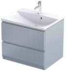 Oristo Brylant dulap 59.6x45.5x50 cm sub chiuveta pe perete gri OR36-SD2S-60-16R (OR36SD2S6016R)