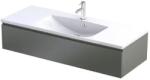 Oristo Brylant dulap 119.6x45.5x25 cm sub chiuveta pe perete verde OR36-SD1S-120-17 (OR36SD1S12017)