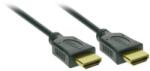Solight Cablu HDMI Solight cu Ethernet, conector HDMI 1.4 A - conector HDMI 1.4 A, blister, 2m (SSV1202)