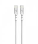 TB TOUCH Cablu TB USB-C alb 60W 1m (AKTBXKUCC2SI10W)