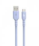 TB TOUCH Cablu TB USB-A - USB-C violet 1m (AKTBXKUCMISI10F)