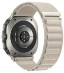 GIGAPACK Samsung Galaxy Watch Ultra eSIM 47mm (SM-L705) pótszíj (egyedi méret, textil, állítható) fehér (GP-163520)