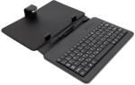 Airen Husă din piele AIREN AiTab 1 cu tastatură USB 7" NEAGRĂ (layout CZ/SK/DE/UK/US) (Leather Case 1 7B)
