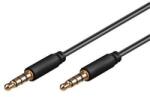PremiumCord Cablu PremiumCord Jack 3, 5 mm 4 pini M/M, 2m (kjack4mm2)