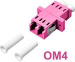  Optikai csatoló LC többmódusú duplex OM4 optikai csatoló (3026)