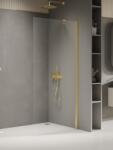 NEW TRENDY New Soleo Light Gold perete cabină de duș walk-in 70 cm auriu luciu/sticla transparentă K-2093 (K2093)