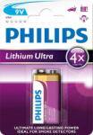 Philips Baterie Philips 9V Ultra litiu (6FR61LB1A/10) Baterii de unica folosinta