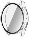 GIGAPACK Samsung Galaxy Watch 7 44mm (SM-L310) műanyag keret (bumper, ütésállóság + kijelzővédő üveg) átlátszó (GP-162653)