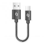 ALIGATOR PREMIUM 2A kábel, 50cm USB-C, fekete (DATKP39)