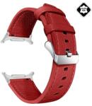 GIGAPACK Samsung Galaxy Watch Ultra eSIM 47mm (SM-L705) pótszíj (egyedi méret, valódi bőr) piros (GP-163537)