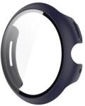 GIGAPACK Google Pixel Watch 3 41mm műanyag keret (bumper, ütésállóság + kijelzővédő üveg) sötétkék (GP-164094)