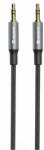 SWISSTEN AUDIÓKÁBEL TEXTIL JACK (hím) / JACK (hím) 1, 5 M FEKETE (helyettesíti a 73501101) (73501215)