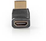 Nedis CVGB34902BK - HDMI adapter 270°-os szögben | HDMI csatlakozó - HDMI aljzat | Fekete (CVGB34902BK)
