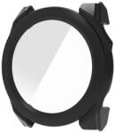 GIGAPACK Garmin Fenix 8 43mm műanyag keret (bumper, ütésállóság + kijelzővédő üveg) fekete (GP-162672)