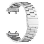 GIGAPACK Amazfit T-Rex 3 pótszíj (egyedi méret, rozsdamentes acél, pillangó csat) ezüst (GP-164641)