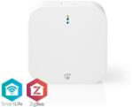 Nedis WIFIZBT10CWT SmartLife Zigbee 3.0 átjáró | 50 eszköz | hálózati tápellátás | Android / IOS | Fehér színű (WIFIZBT10CWT)