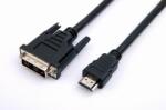 TB TOUCH HDMI A hím és DVI (24 1) hím 1, 8m (AKTBXVH1PDVI18B)